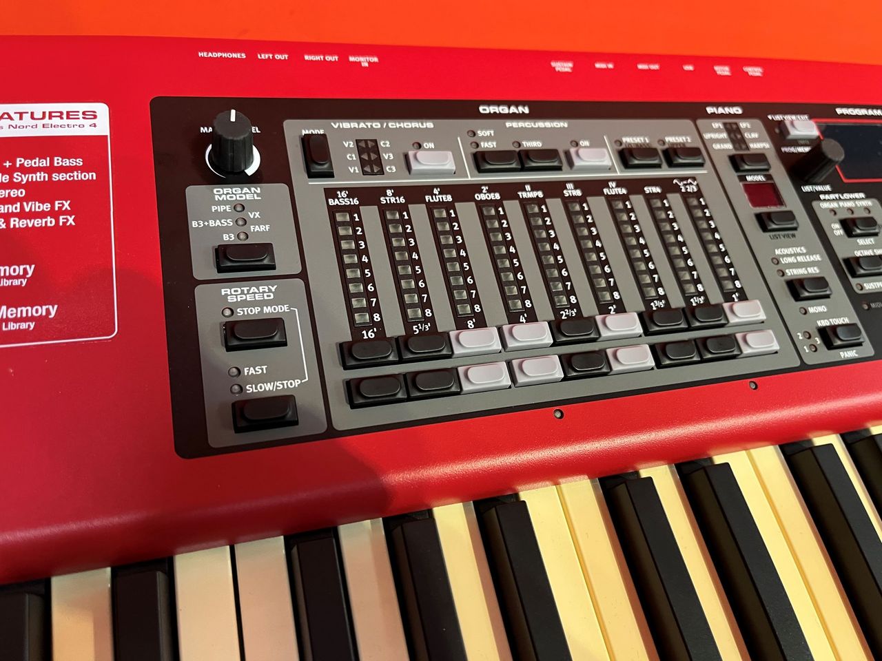 CLAVIA NORD ELECTRO5HP 【純正ケースキャスタータイプ付き】【中古