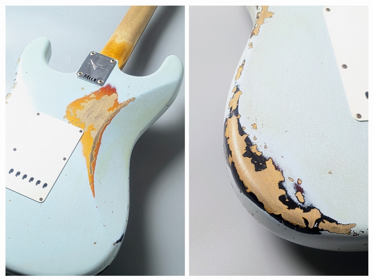 Fender Custom Shop 1960 Stratocaster Heavy Relic -Sonic Blue over