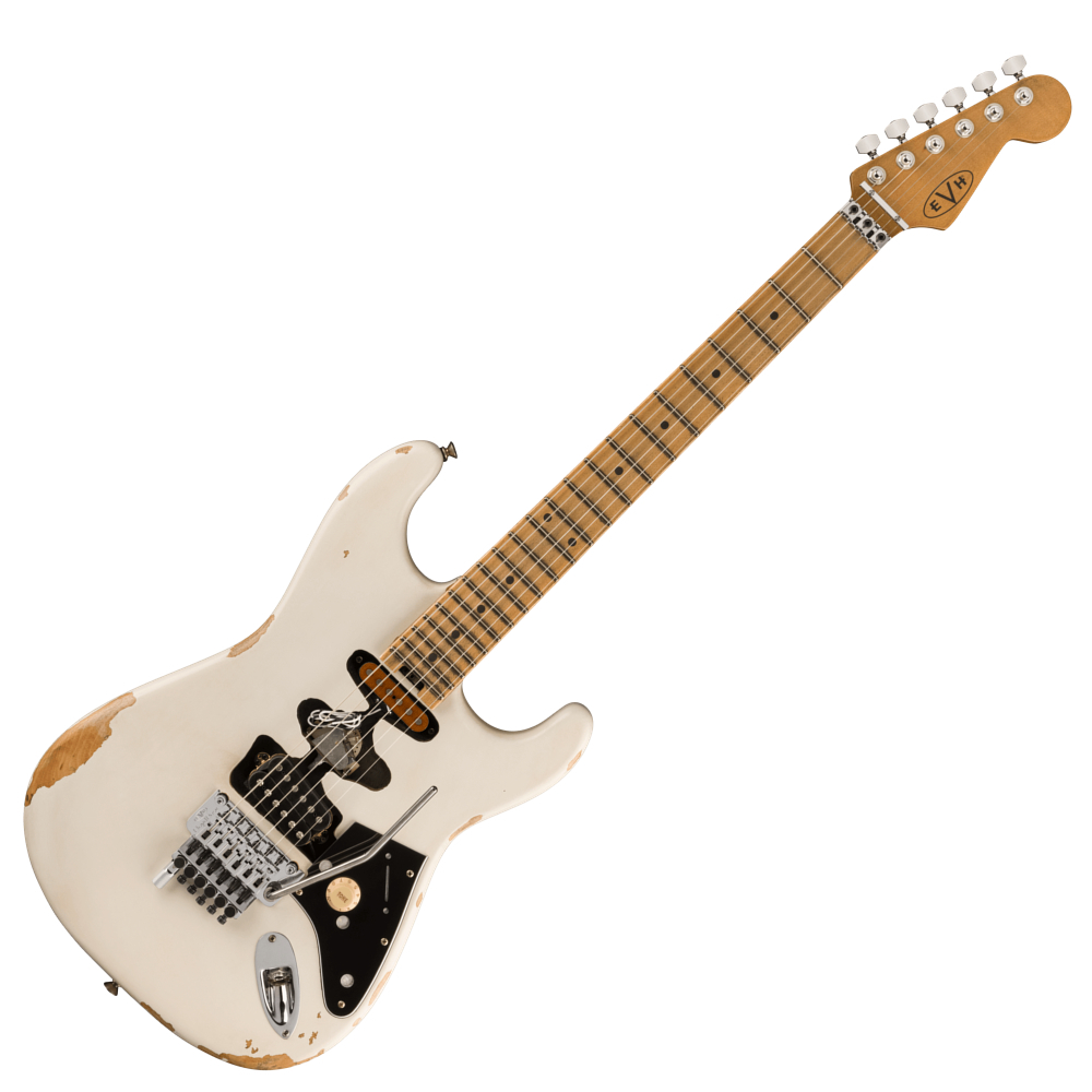 EVH イーブイエイチ Frankenstein Relic Series Maple Fingerboard White  エレキギター（新品/送料無料）【楽器検索デジマート】