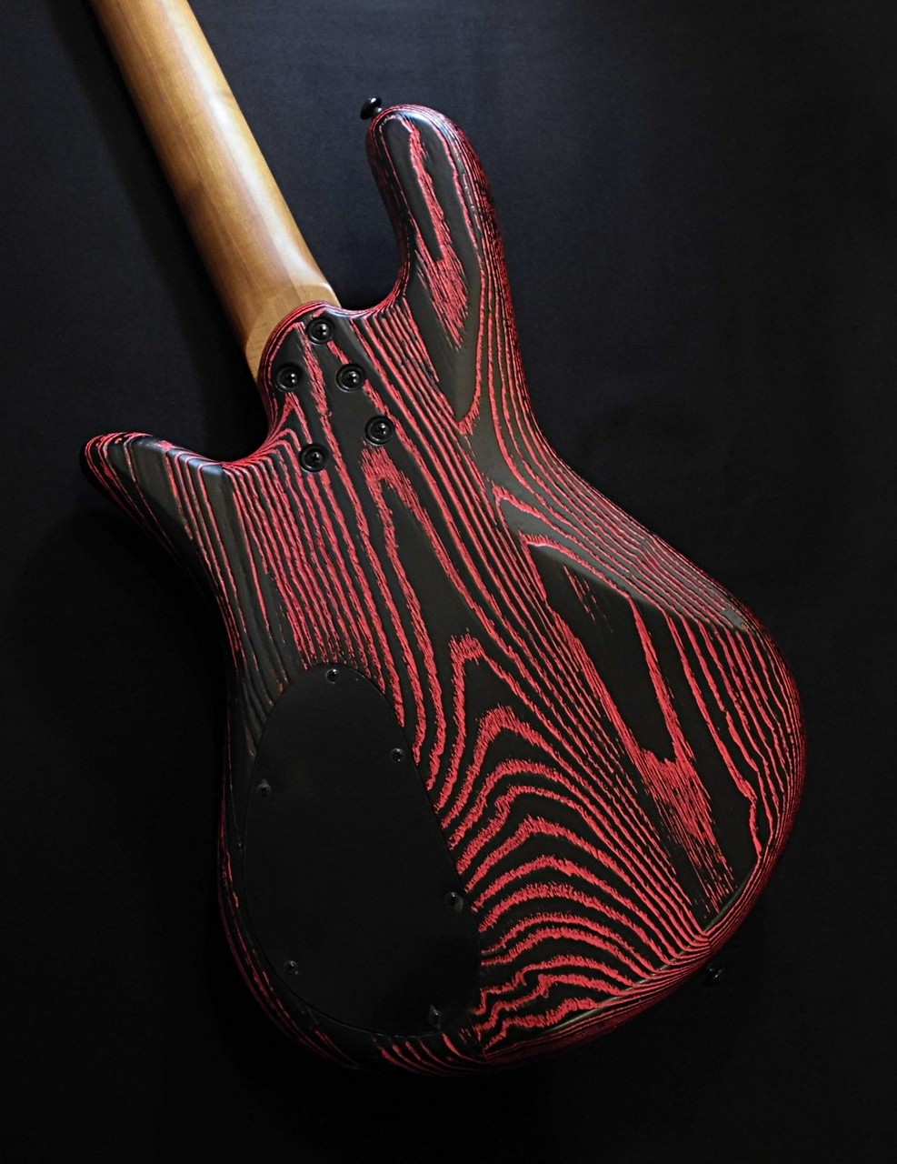 Spector NS PULSE 4 Satin / Cinder Red【4弦】（新品/送料無料