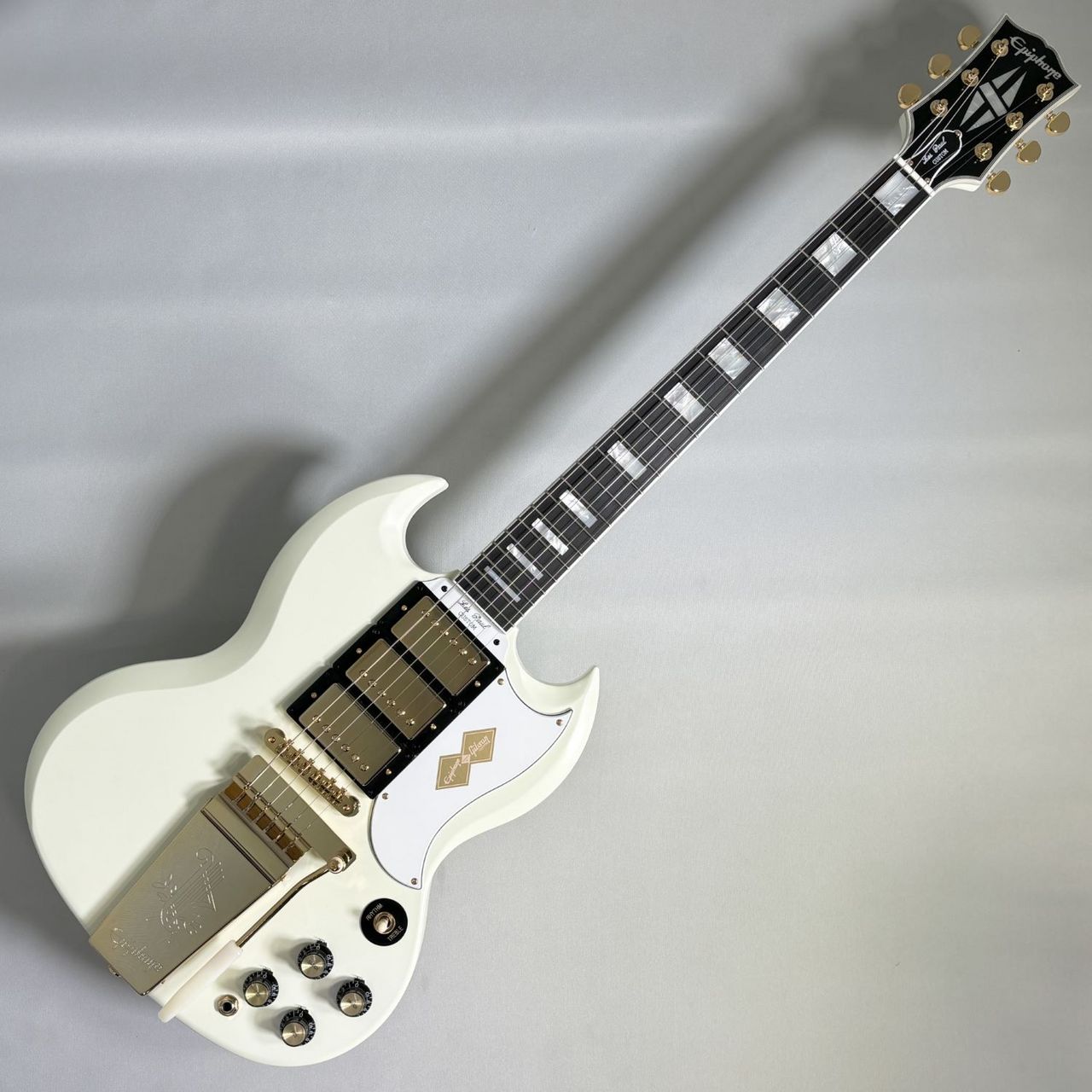 Epiphone 1963 Les Paul SG Custom with Maestro Vibrola Classic