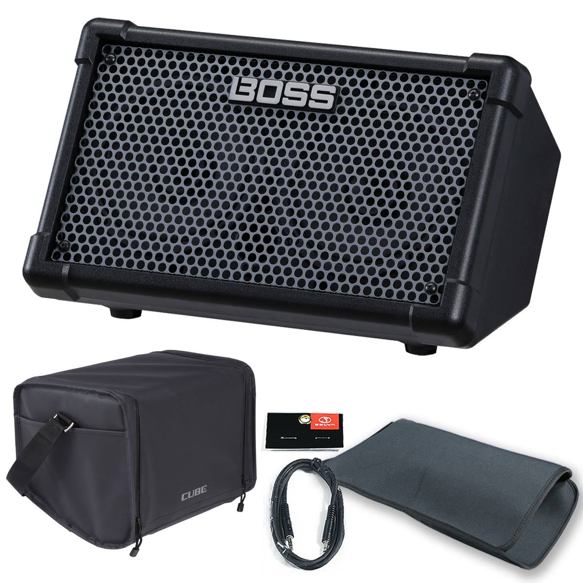 【美品】CUBE Street II ブラック、キャリーバッグ付き Roland CUBE Street II Black -純正キャリングバッグセット