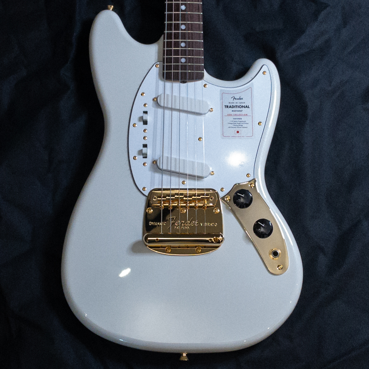 Fender Traditional 2025 Collection '60s Mustang RW WPL(White Pearl
