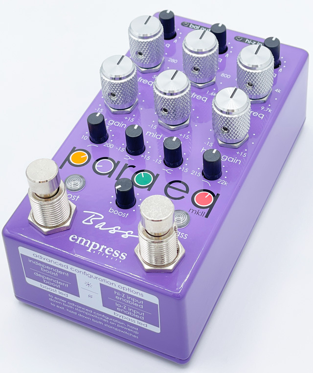 Empress Effects Bass ParaEQ - EQ w/ Boost for Bass （新品）【楽器