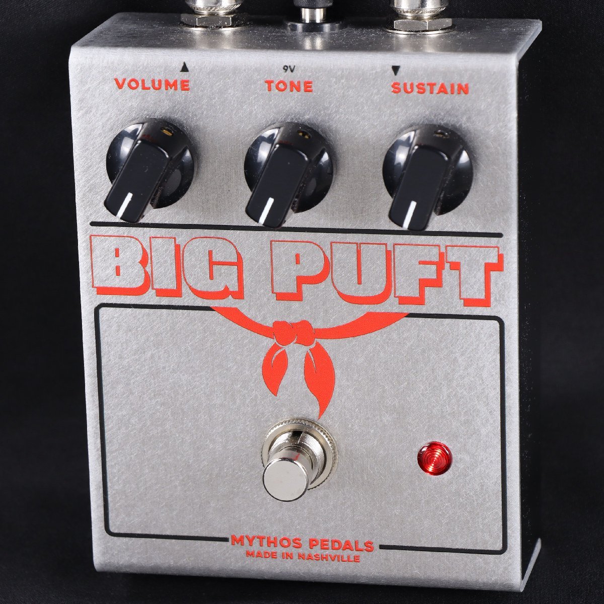 Mythos Pedals BigPuft Jr. Raw Aluminum NY ファズ【心斎橋店】（新品