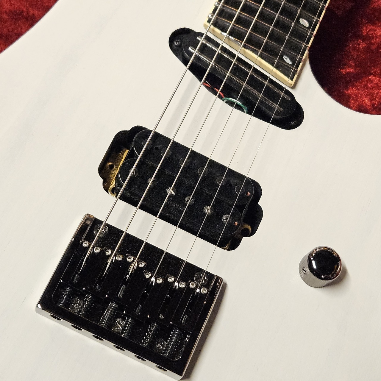 Caparison Horus-WB-FX EF -Trans White- （中古）【楽器検索デジマート】