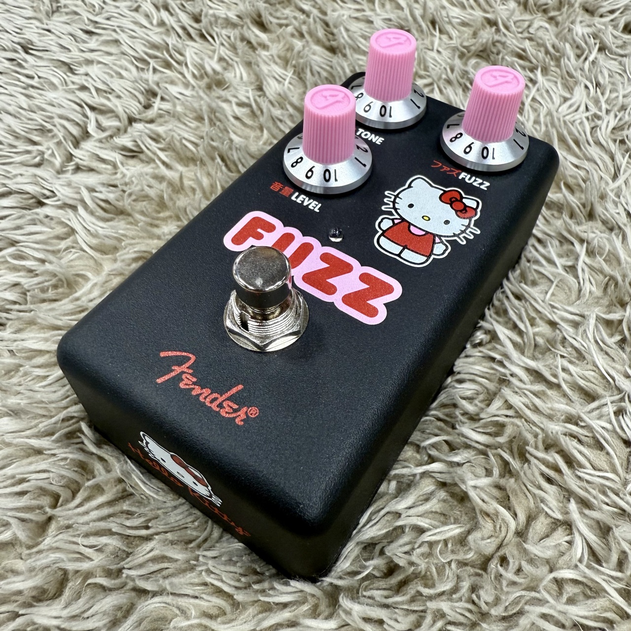 Fender HELLO KITTY Fuzz Pedal Black フェンダー ハロー