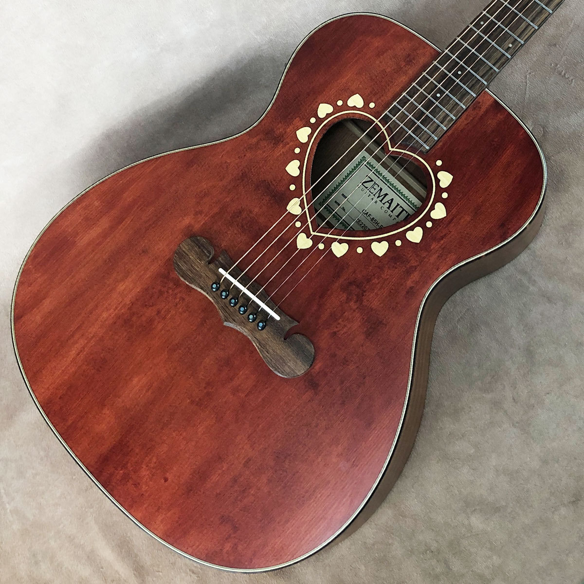 Zemaitis CAF-85H Faded Red ゼマイティス　エレアコ Amazon | Zemaitis ゼマイティス エレアコギター CAF-85H Faded