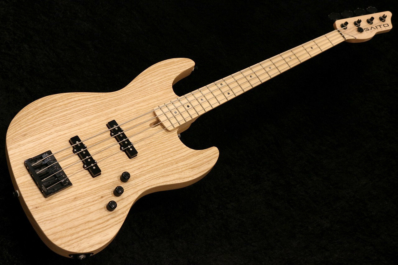 SAITO GUITARS 【新春セール】S-420b Ash/Maple Naked #232210【3.95kg