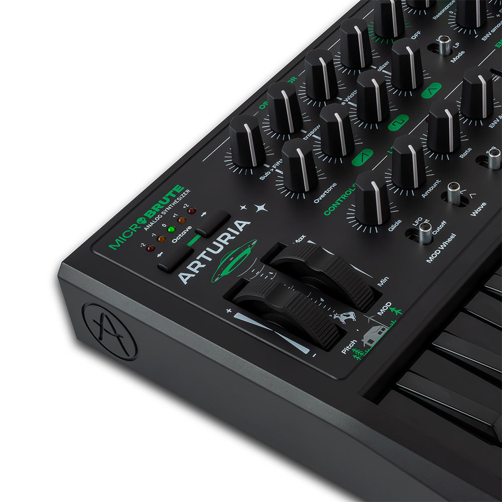 ARTURIA MICROBRUTE アナログシンセサイザー Arturia Microbrute Creation エディション登場 | 超コンパクト