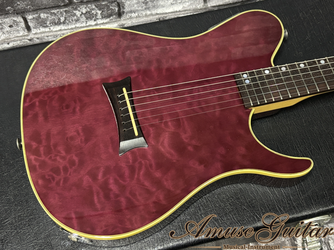 Charvel ATX # Trans Violet 1993~1996年製【Optional figured Maple