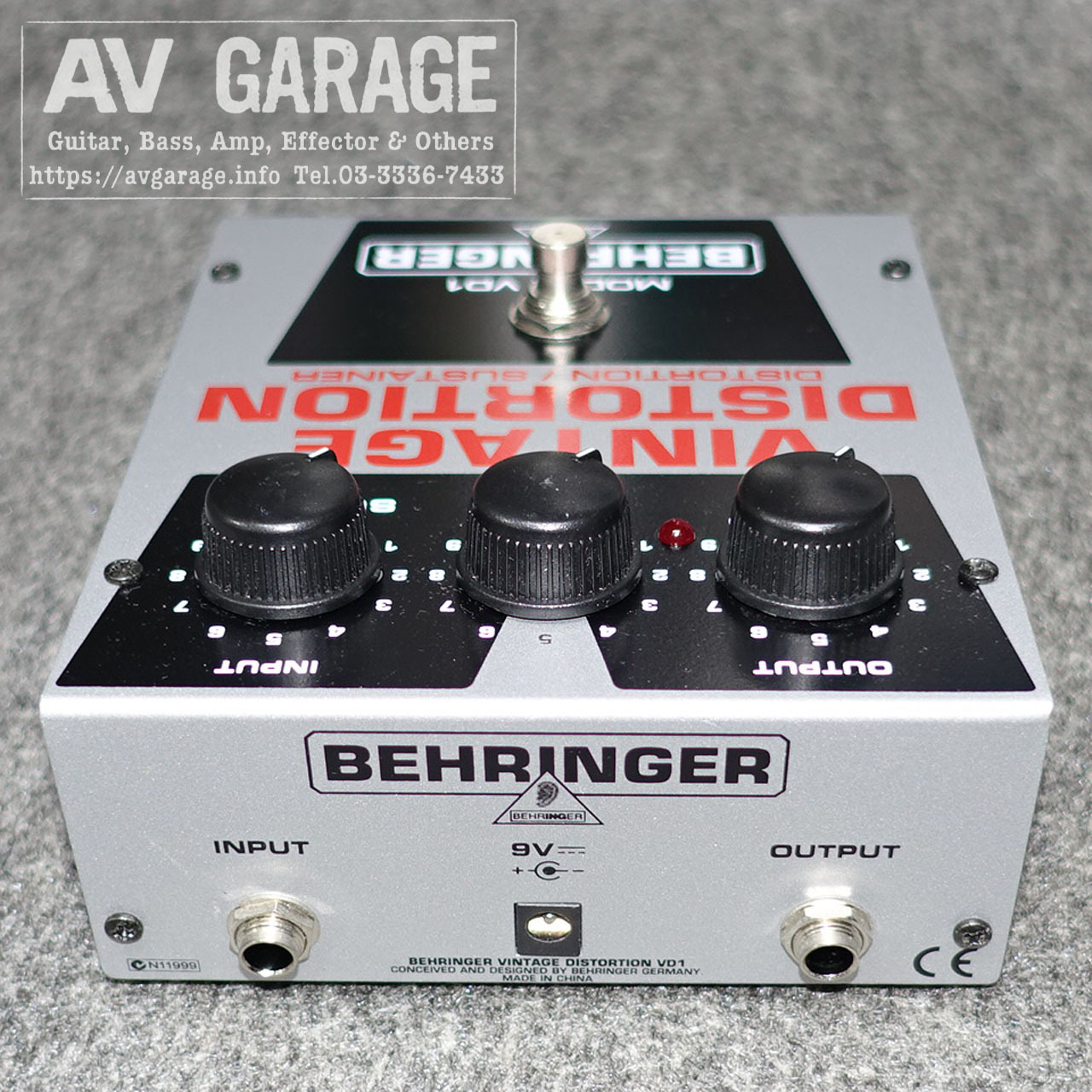 BEHRINGER VD1 VINTAGE DISTORTION（中古）【楽器検索デジマート】