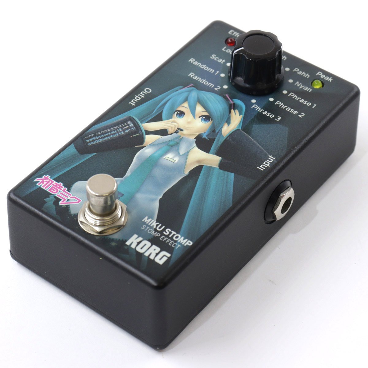 KORG MIKU STOMP エフェクター　中古 初音ミク KORG MIKU STOMP ギターエフェクター - メルカリ