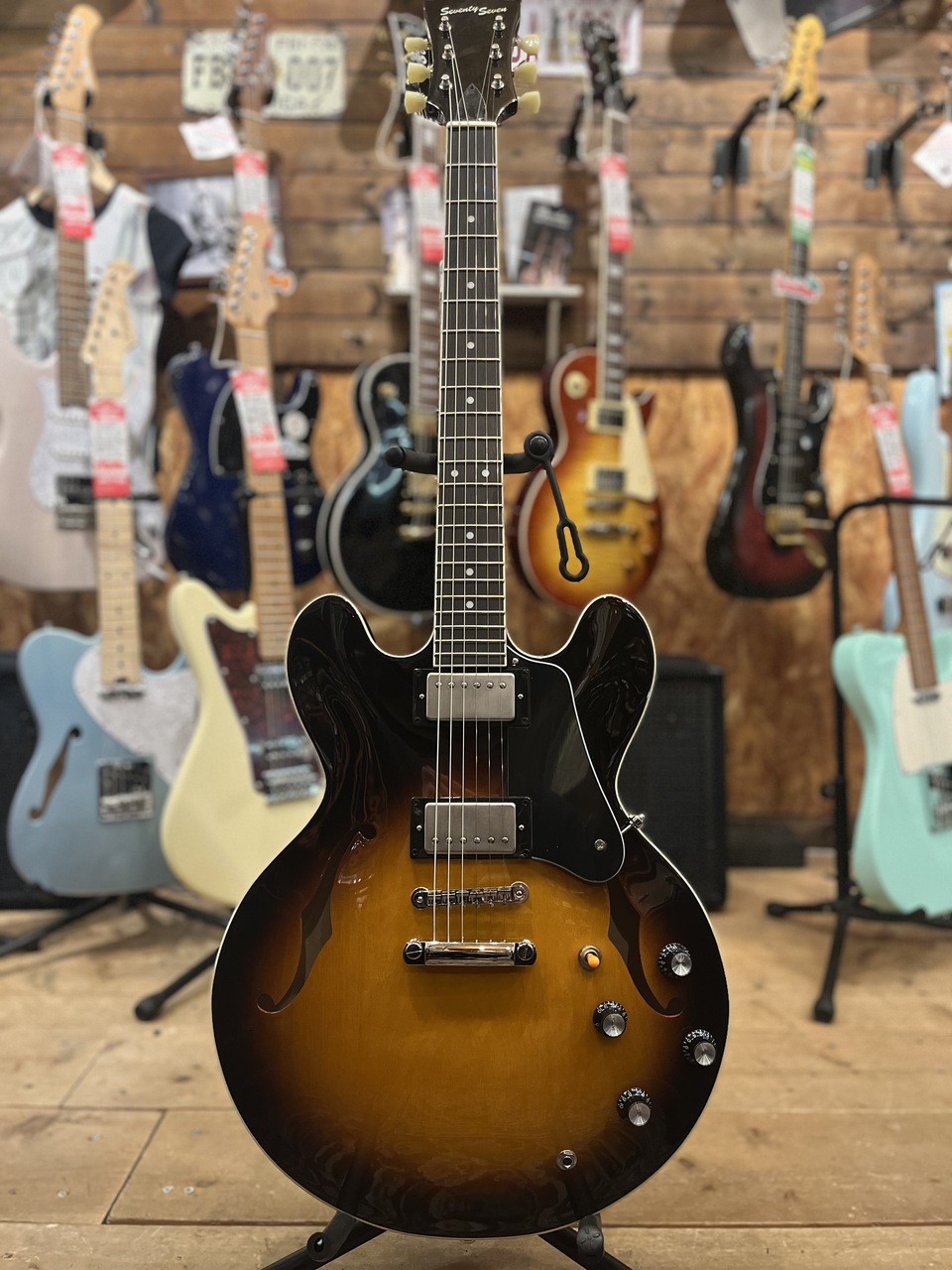 Seventy Seven Guitars EXRUBATO-STD-JT SB（新品）【楽器検索