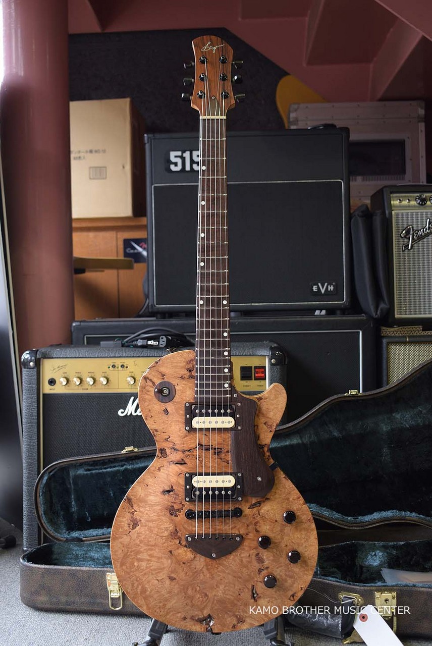 【ベロン】高さ143cm 　シェルシェイド　骨董品　ビンテージ Bizen Works Grain Arched Burl Maple / Figured Jacaranda FB