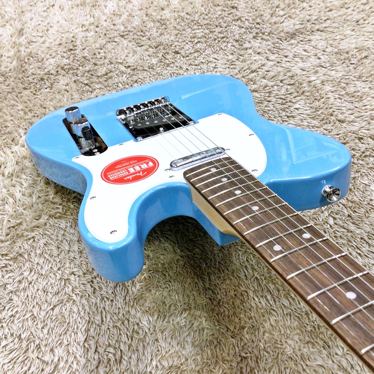 極美品☆ Squier by Fender テレキャスター カリフォルニアブルー - ギター