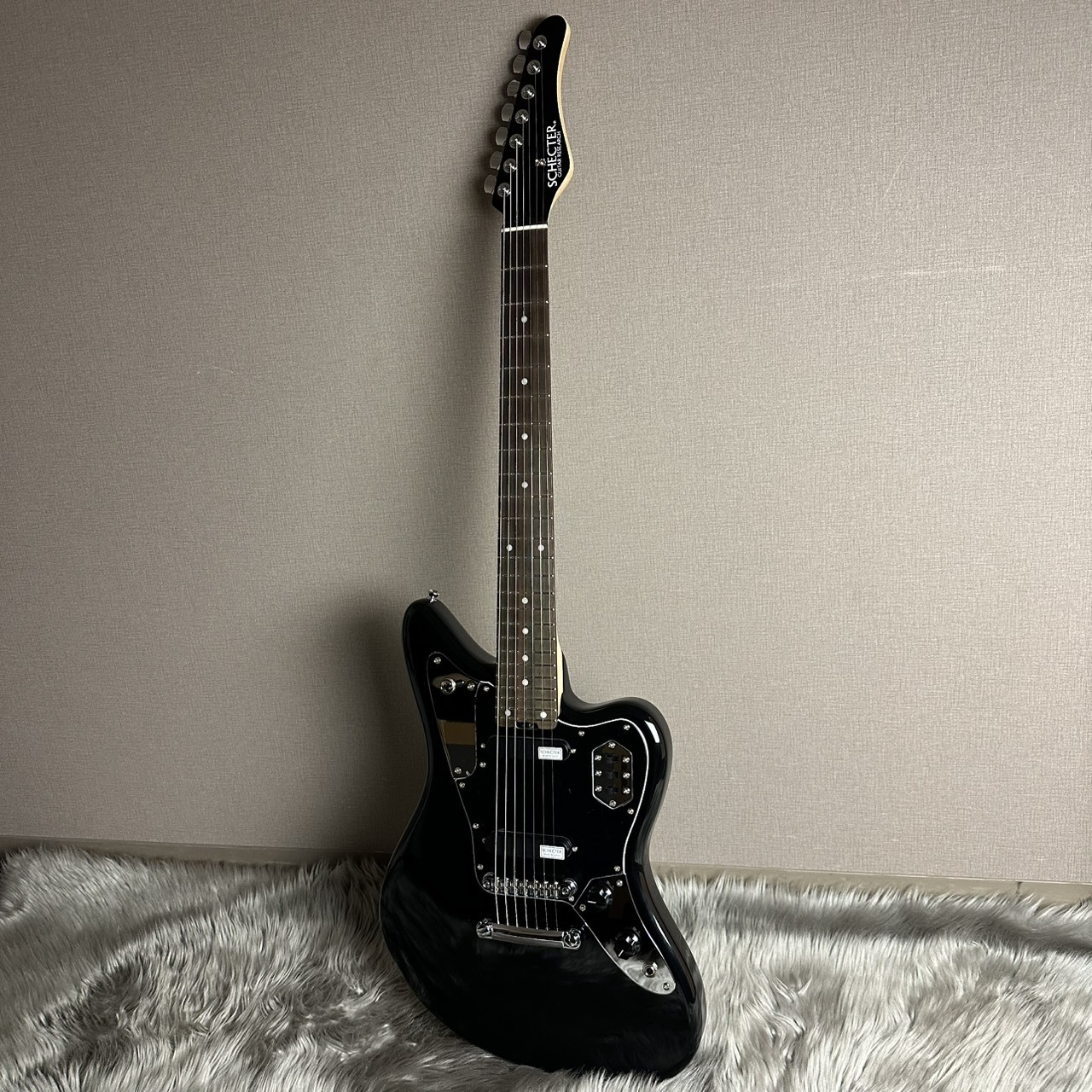 SCHECTER AR-07 -Black/MH 7弦【現物画像】【最大36回分割無金利