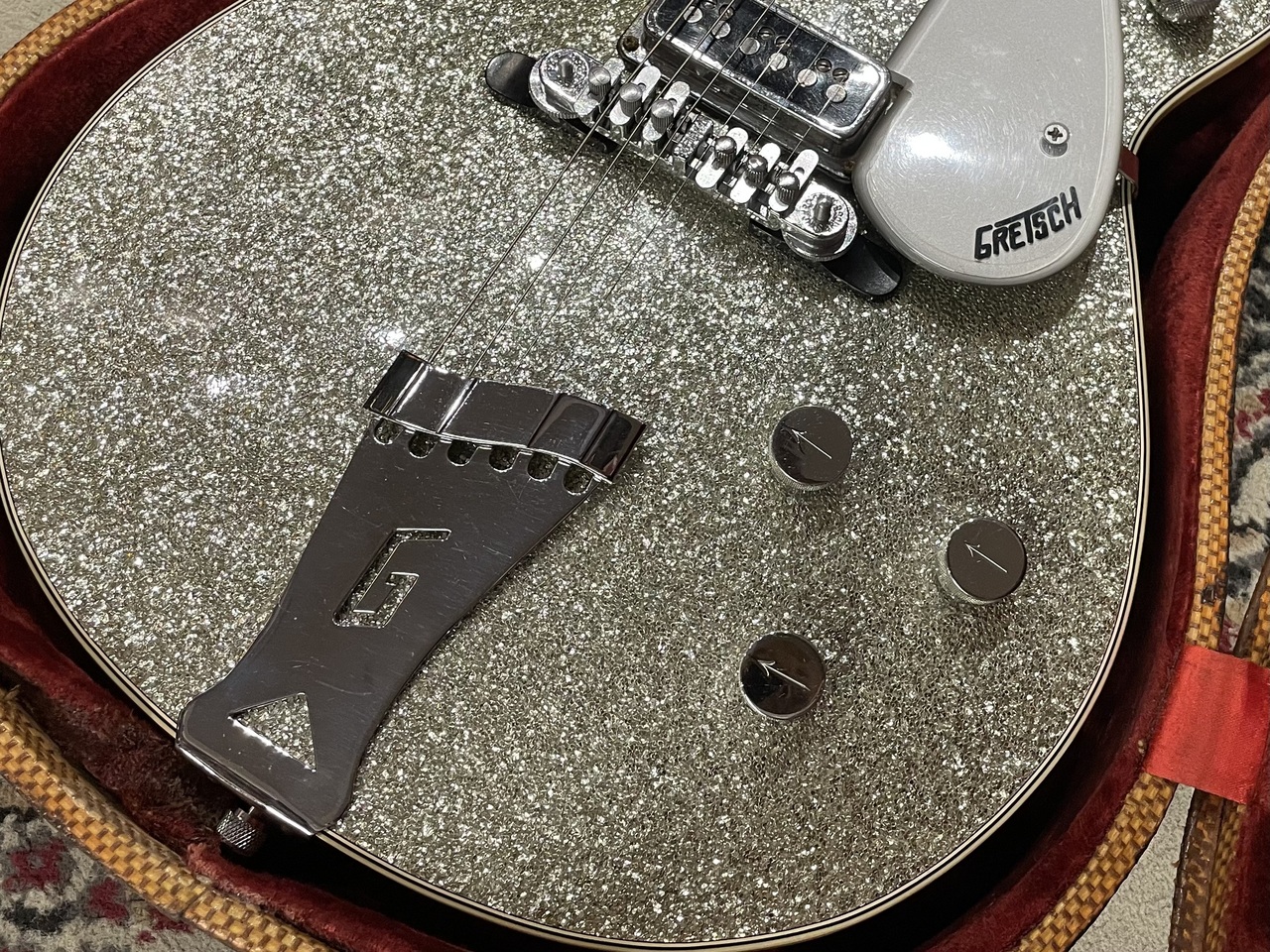 Gretsch # 6129 Silver Jet 【1956年製 Vintage 】（ビンテージ