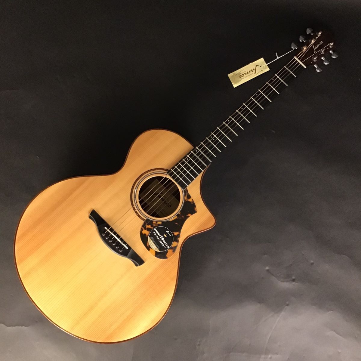 JAMES JD900 NA オール単板ギター 美品】James J0900 NA オール単板アコースティックギター ケース