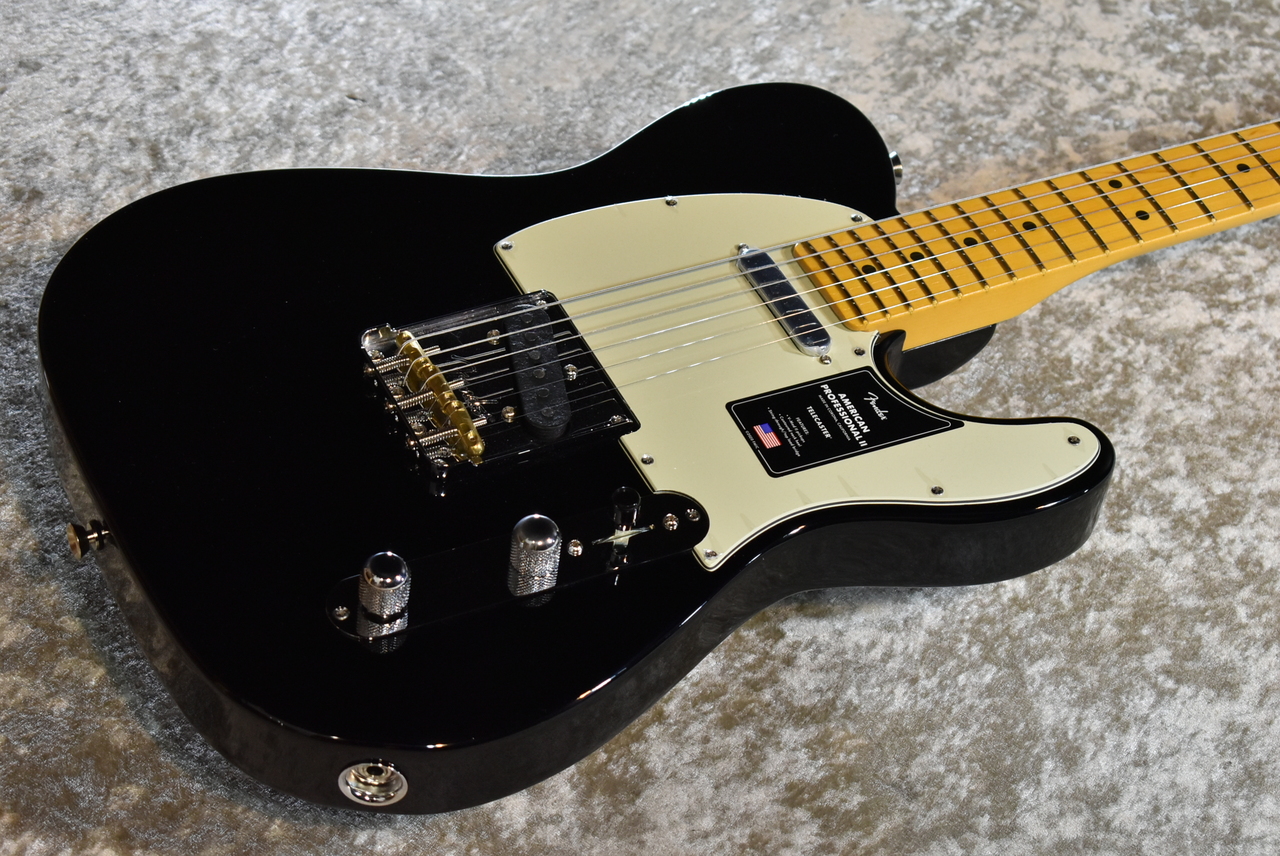 Fender AMERICAN PROFESSIONAL II TELECASTER Black #US23039577【3.69 