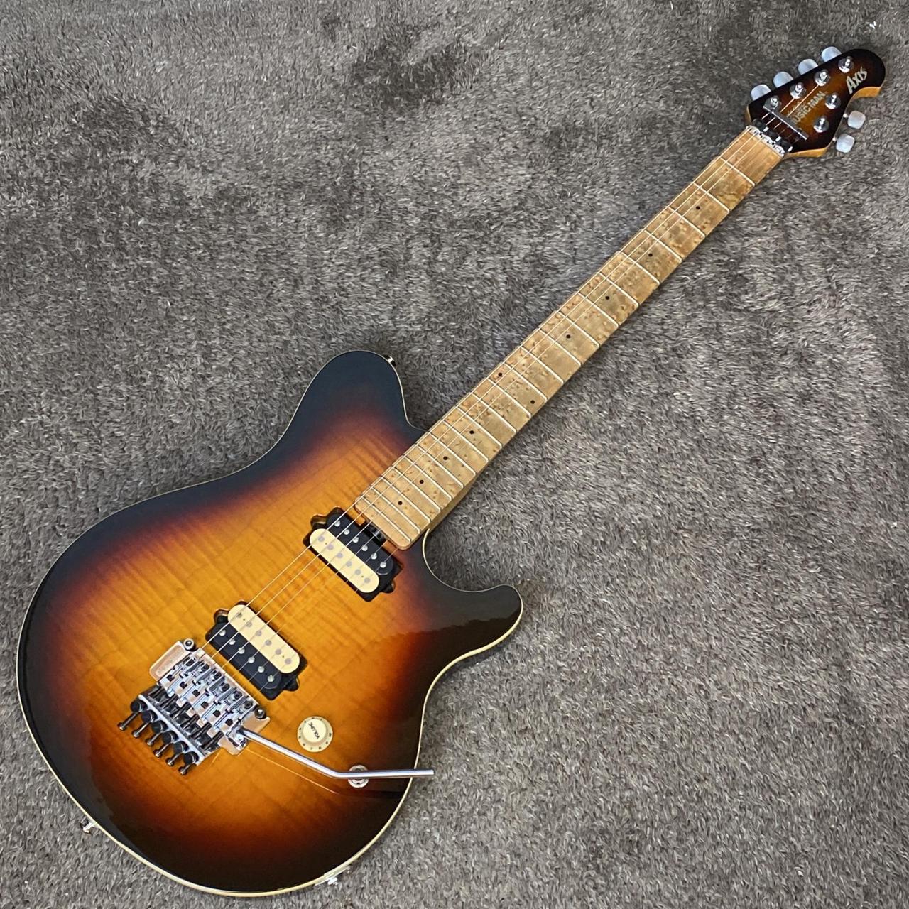 ギター MUSIC MAN AXIS USA EVH Flame Top sunbur MUSIC MAN AXIS USA EVH Flame Top sunbur