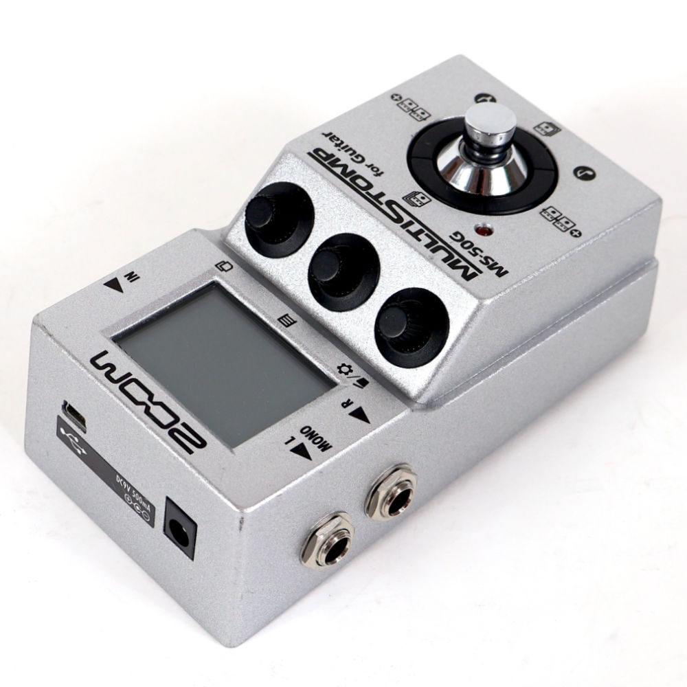 【中古】ZOOM マルチエフェクター MULTI STOMP MS-50G ZOOM 【中古】 マルチエフェクター ZOOM MultiStomp MS-50G
