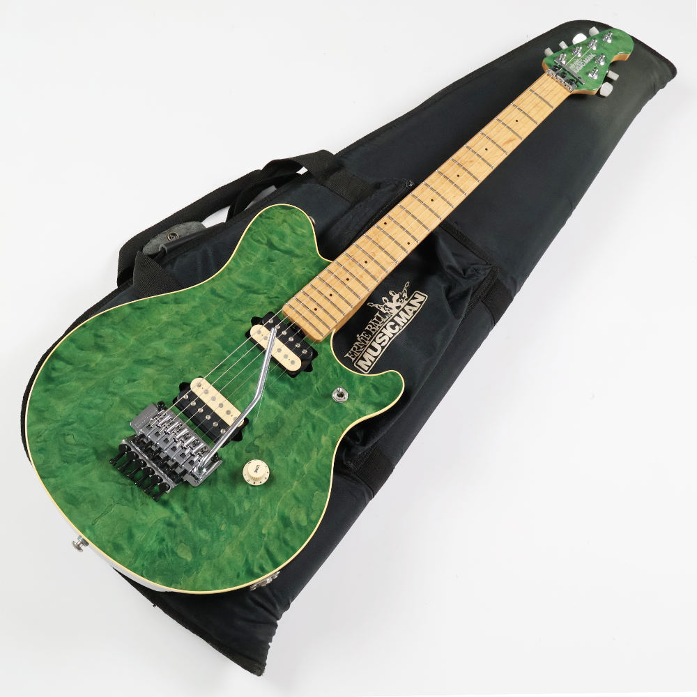 MUSIC MAN 【中古】 エレキギター Music Man AXIS EX Trans Green 1997