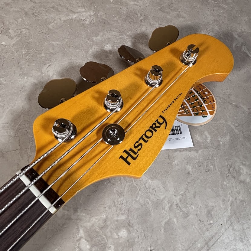 HISTORY HJB-Standard2 BLK エレキベース ジャズベースタイプ（新品