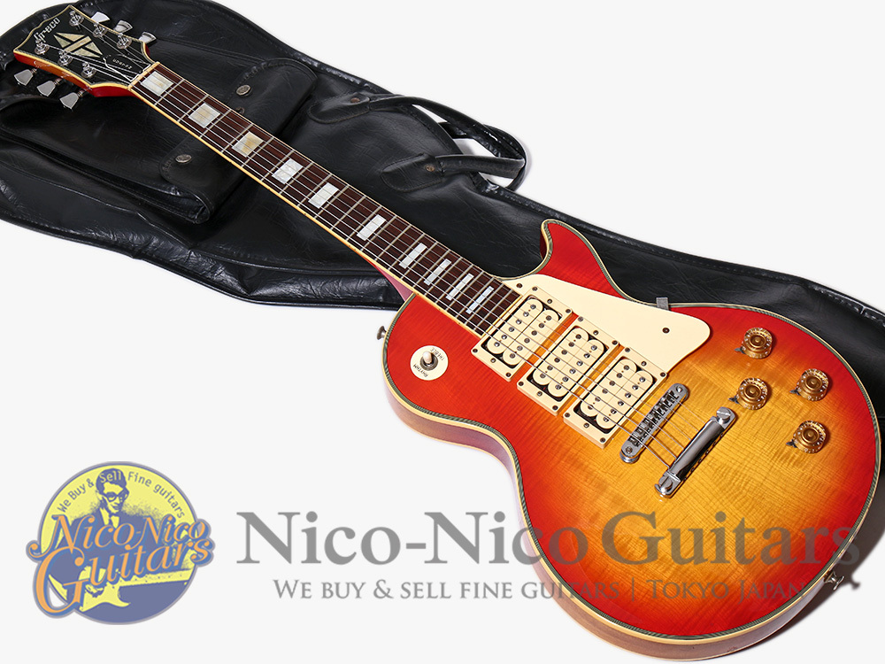 Greco 1978 EG600PR Les Paul Custom 3PU Type (Cherry Sunburst