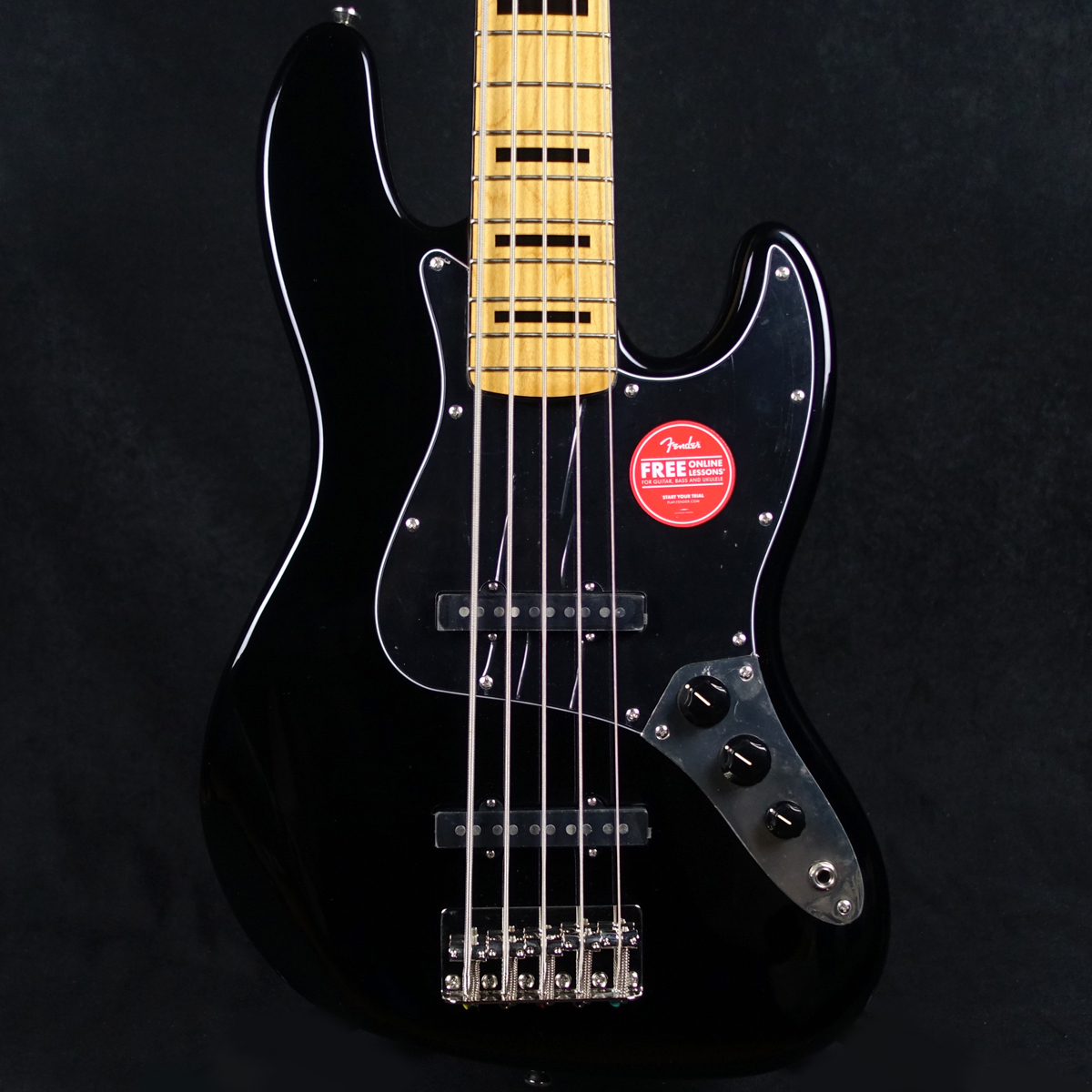 Squier by Fender Classic Vibe '70s Jazz Bass V Black（新品）【楽器