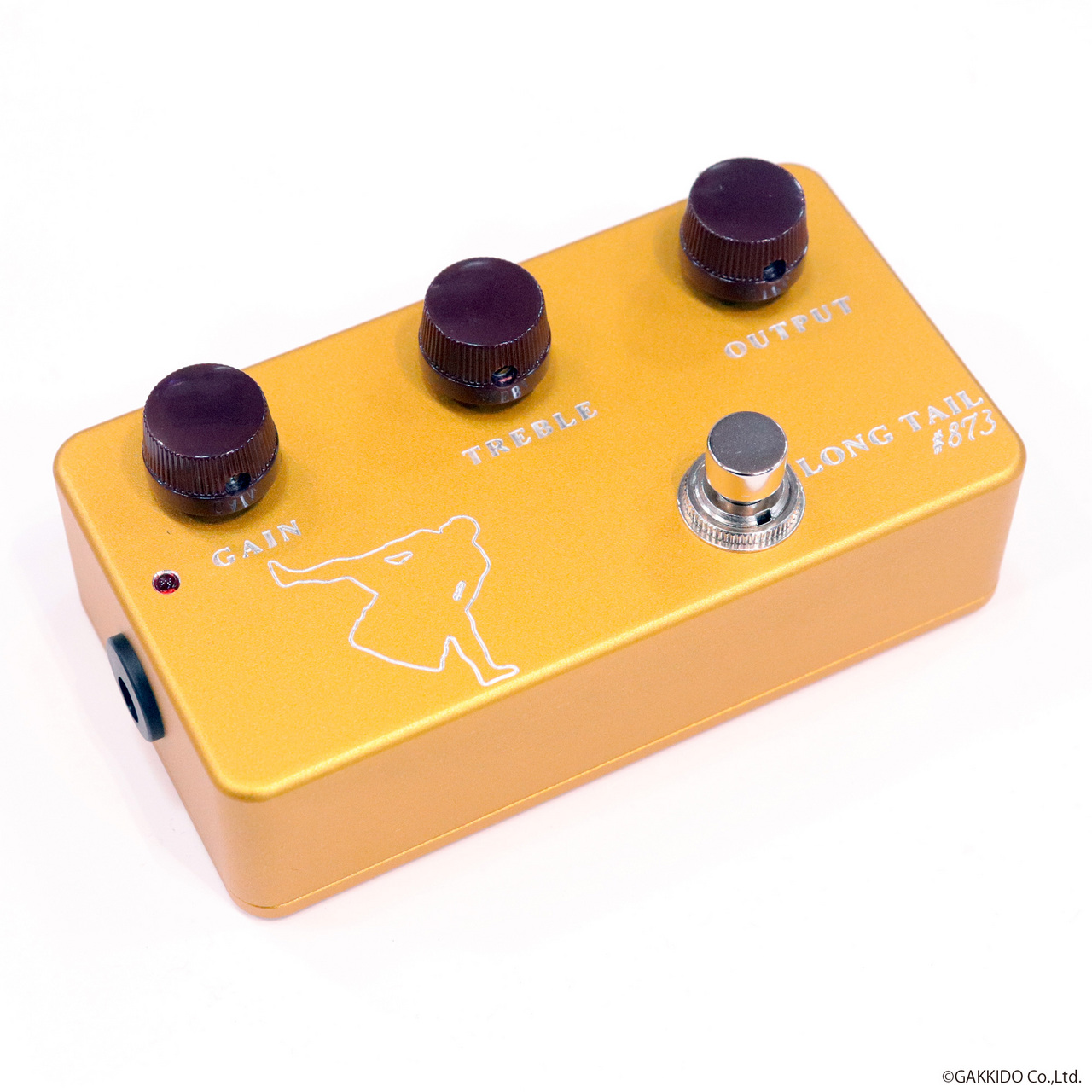 SUMO STOMP Long Tail #873 ギターエフェクター ゴールド SUMO STOMP LONG TAIL #873 オーバードライブ・ペダル スモウストンプ