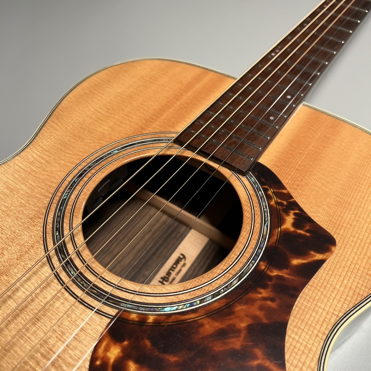 ジャンク品　History NT3アコースティックギター ハードケース付き HISTORY NT -03 オール単板 純正ハードケース付の通販 by