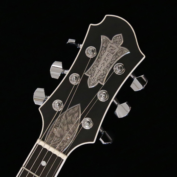 Zemaitis THE PORTRAIT Metal Front HISASHI Signature Model, Black