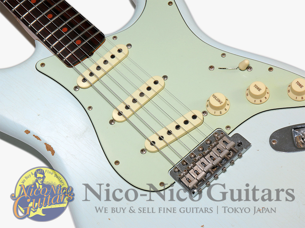 Fender Custom Shop 2017 1960 Stratocaster Relic (Faded Sonic Blue
