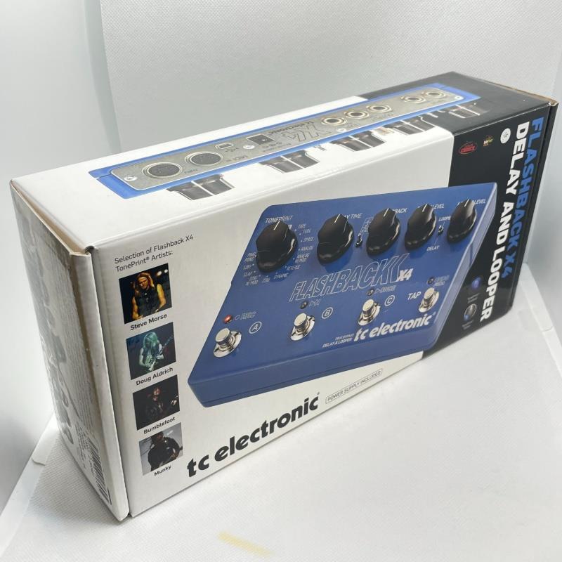 tc electronic FLASHBACK X4 ディレイ 美品 箱説付き tc electronic USED 中古 FLASHBACK X4（中古）【楽器検索デジマート】