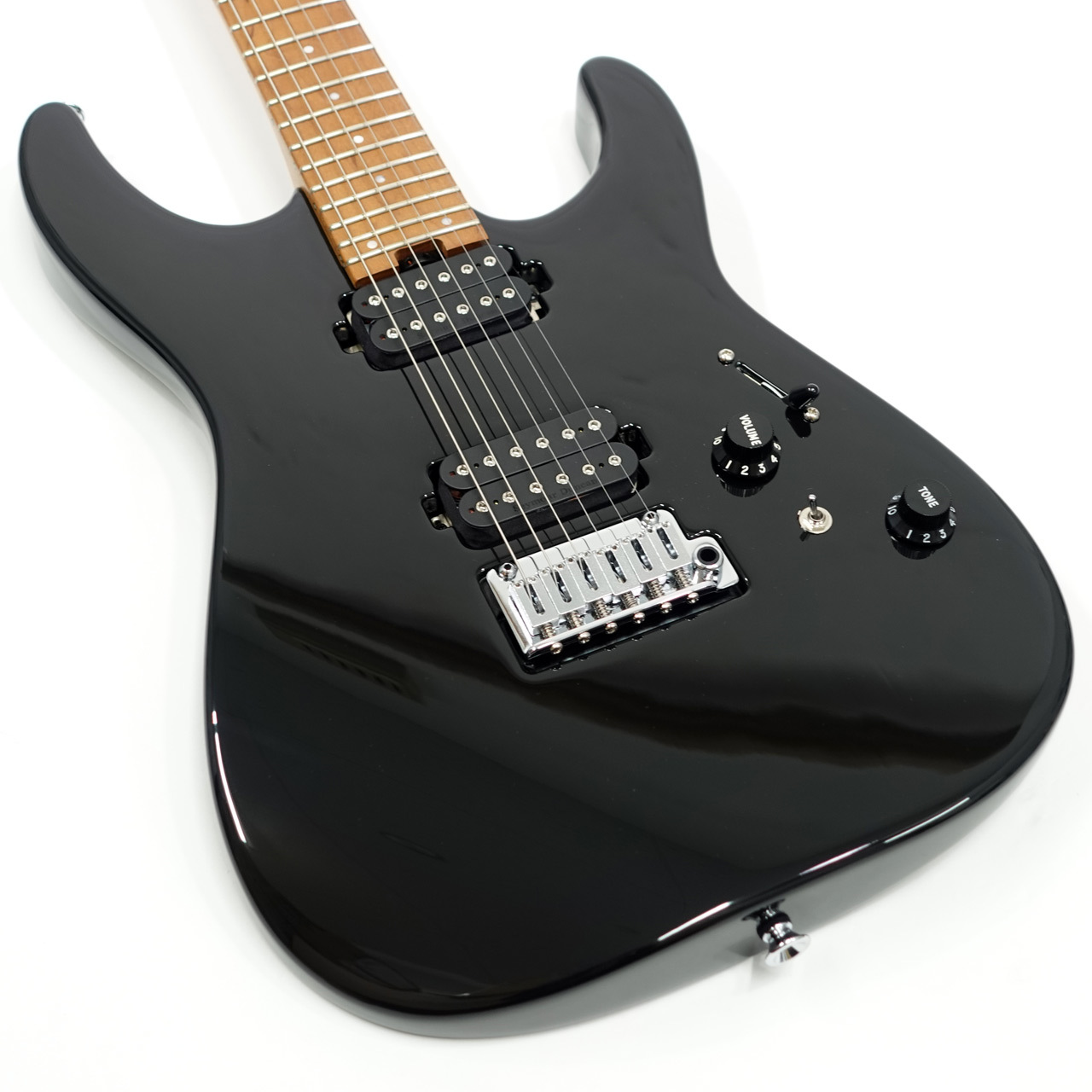 Charvel Pro-Mod DK24 HH 2PT CM / Gloss Black（新品特価/送料無料