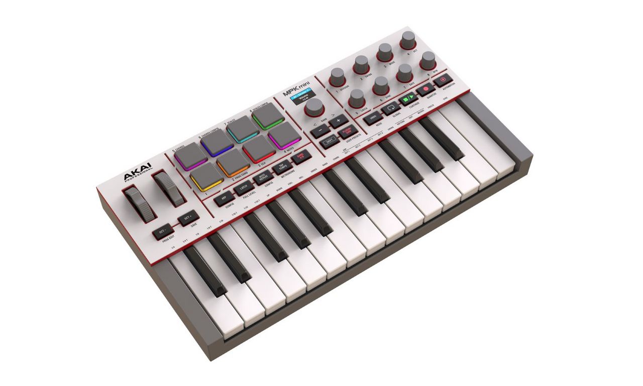 AKAI MPK Mini IV Grey MIDIキーボードコントローラー（新品