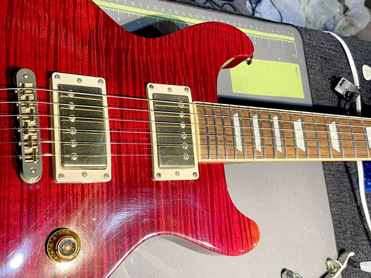 ギター Gibson LTD Les Paul Standard DC Plus Gibson Les Paul Standard DC Plus Trans Red（中古）【楽器検索