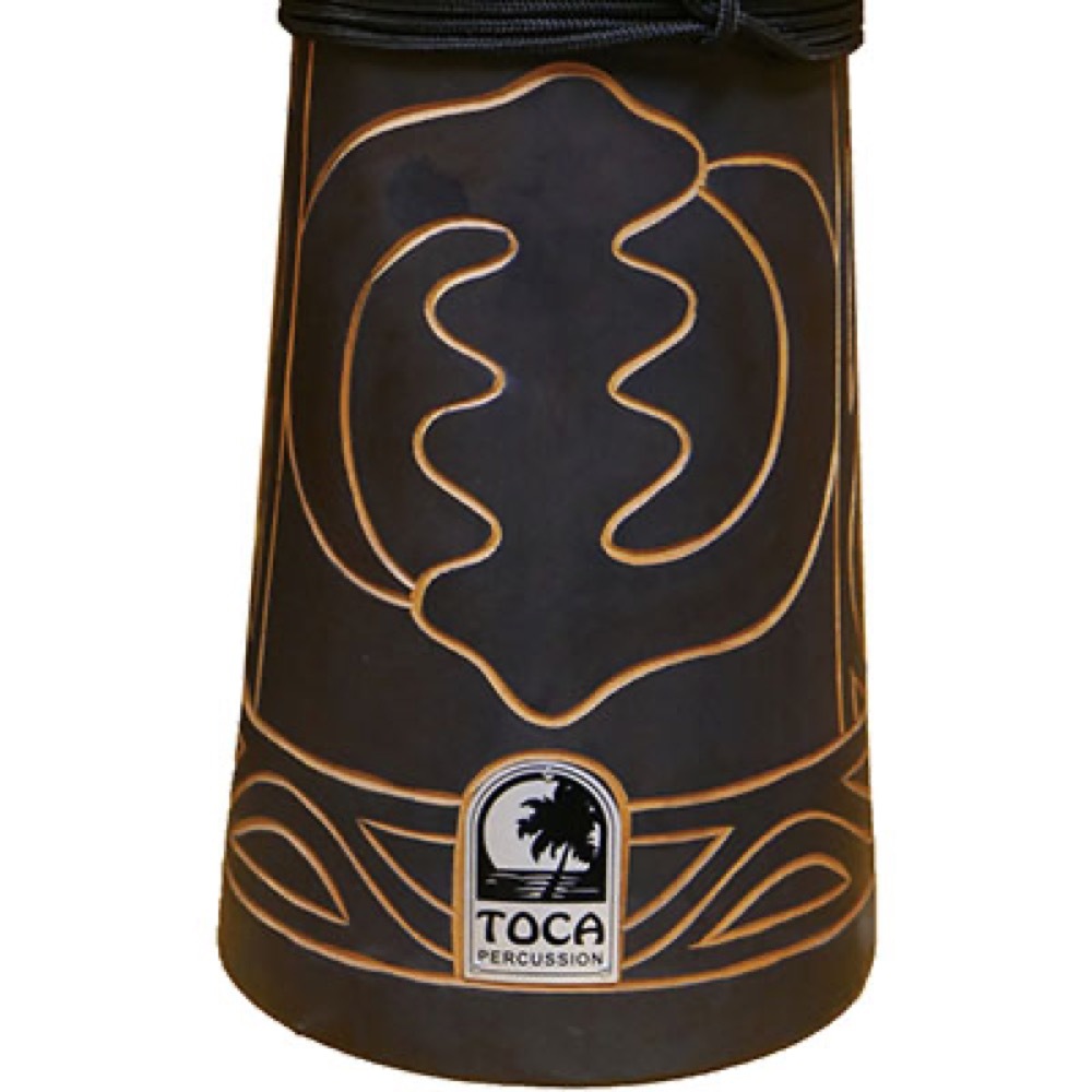 Toca Rope Tuned Black Mamba 14'' Djembe with Bag – TOCA