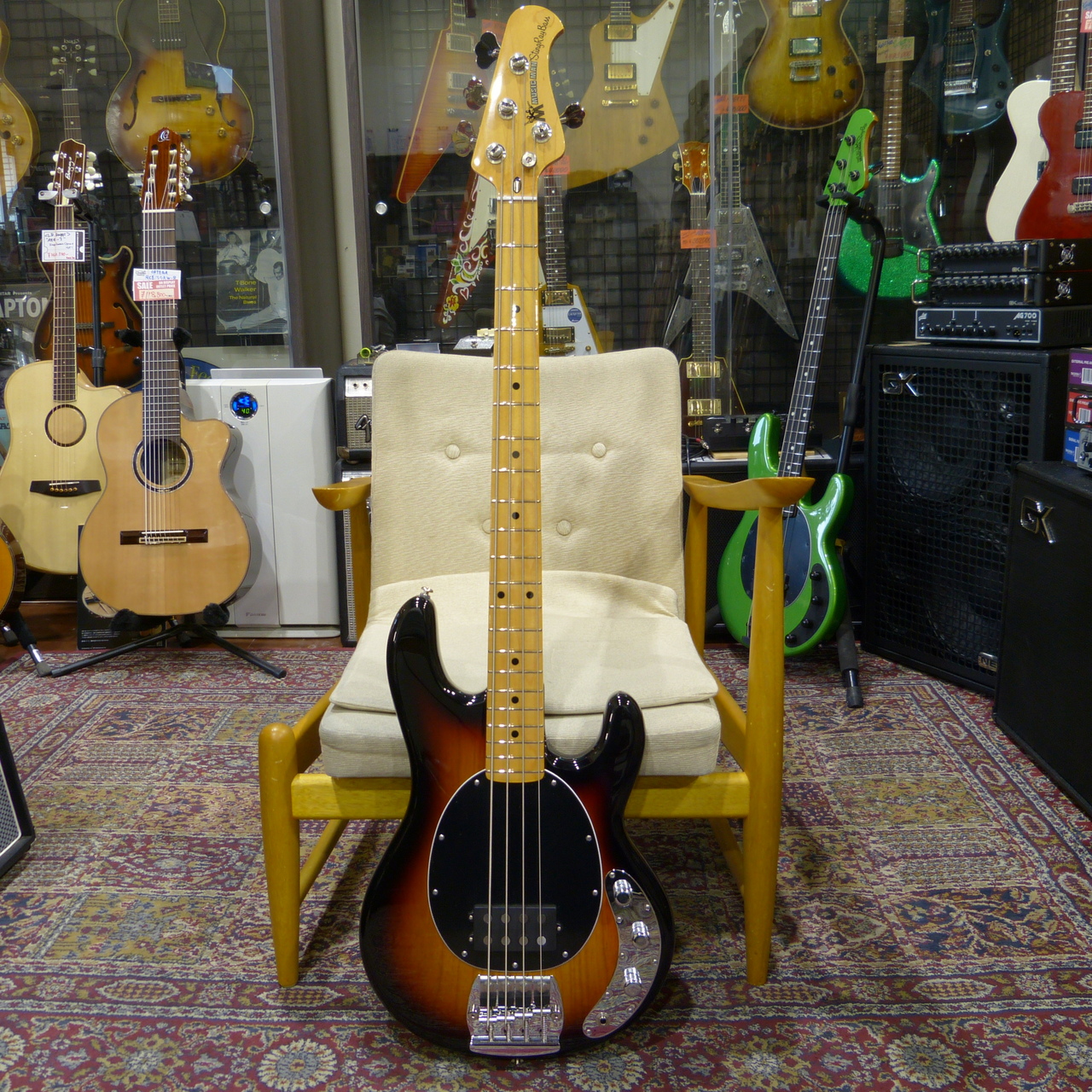 MUSIC MAN Retro '70s StingRay Bass / Vintage Sunburst 【元祖