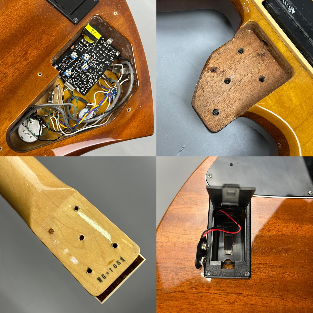 Burny MG-145S LD レモンドロップ hide Burny MG-145S LD MockingBird LemonDrop hide Model（中古/送料