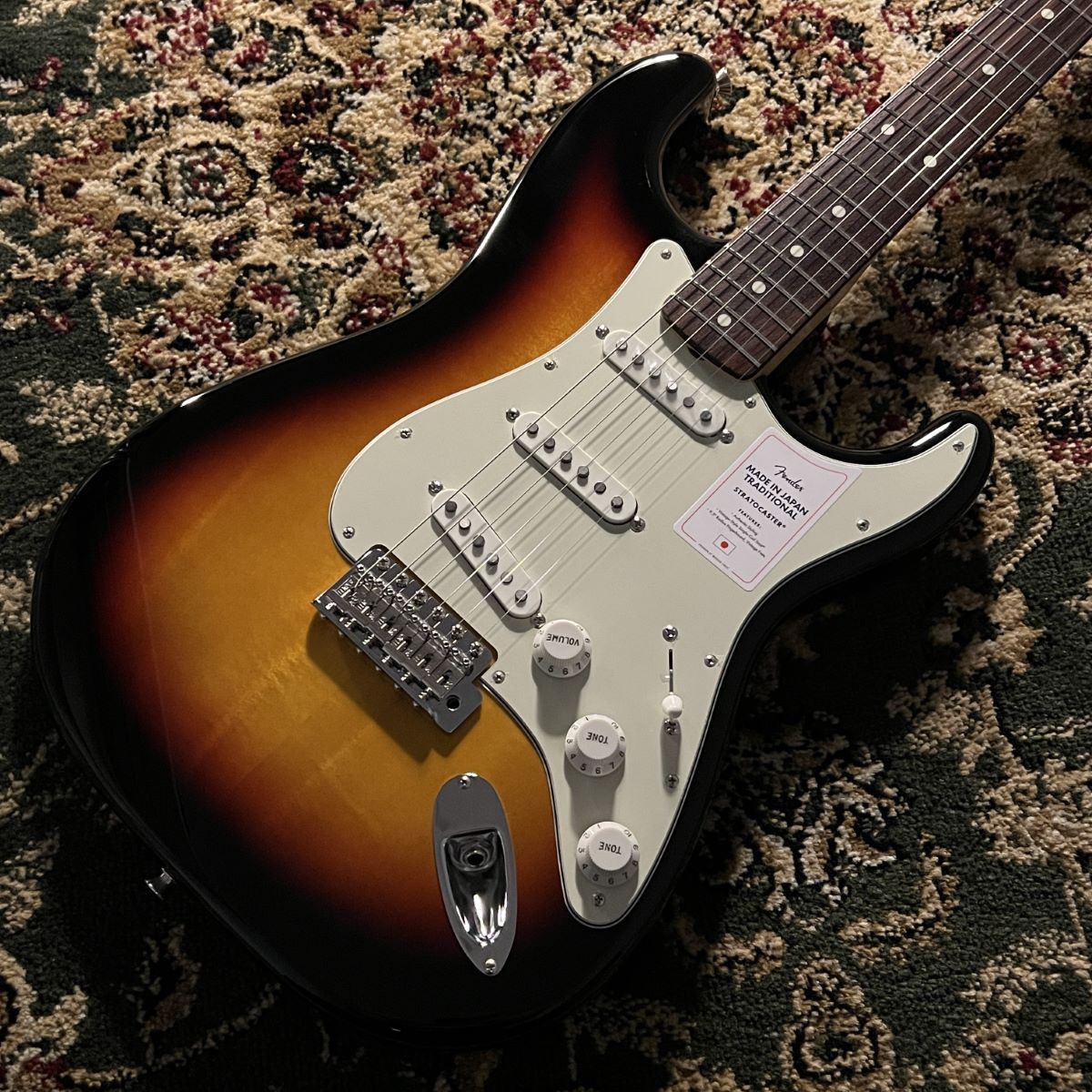 Fender Made in Japan Traditional 60s Stratocaster Rosewood Fingerboard 3-Color  Sunburst（新品/送料無料）【楽器検索デジマート】