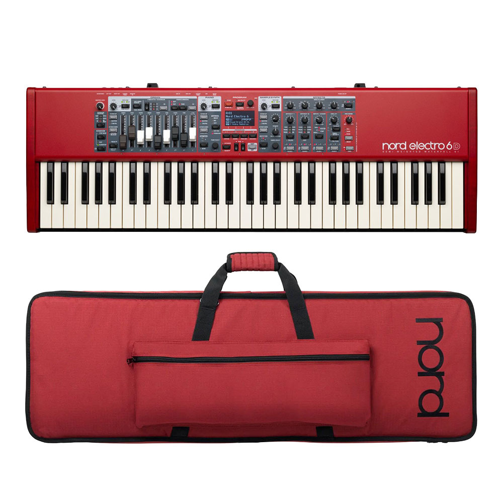 Nord Electro 3 61鍵 【ケース付き】 CLAVIA Nord Electro 6D 61 専用ソフトケースセット 【3連休限定特価
