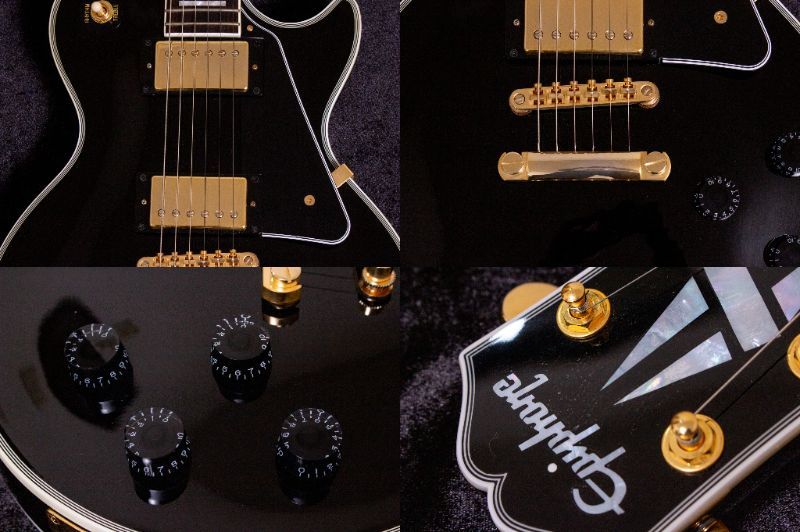 Epiphone Les Paul Custom Ebony 2023 #23031530864 3.85kg