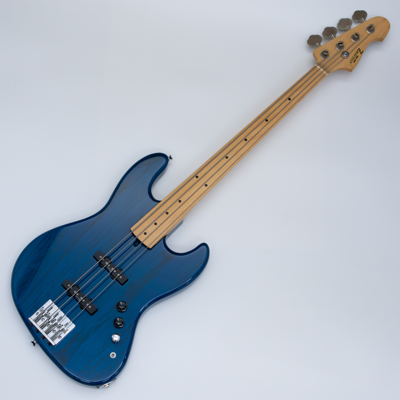 【カスタム品】Atelier Z MZ CUSTOM 4フレットレス仕様 ATELIER Z MZ CUSTOM 4 / Transparent Blue（中古）【楽器検索