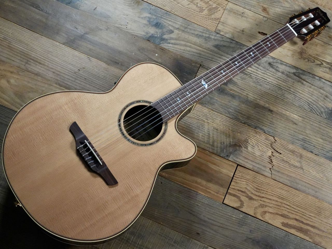 Takamine TSP10NCS エレガットギター ナイロン弦（新品/送料無料