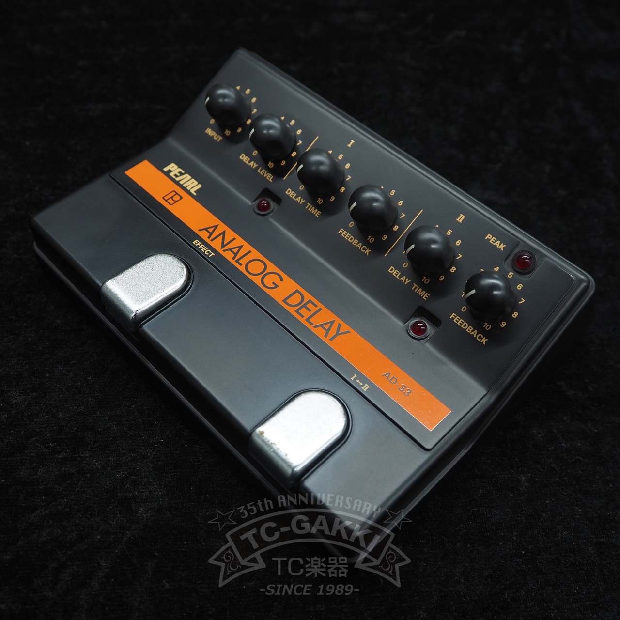 PEARL ANALOG DELAY AD-33 アナログディレイ Pearl AD-33 ANALOG DELAY（ビンテージ）【楽器検索デジマート】
