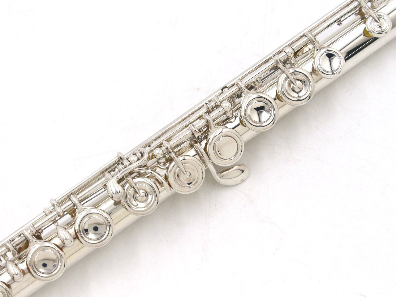 YAMAHA ヤマハ　フルート　YFL-514 頭部管　銀製　管体白銅　Eメカ YAMAHAフルート YFL-514頭部管銀製【中古美品】Eメカ付 YAMAHAフルート