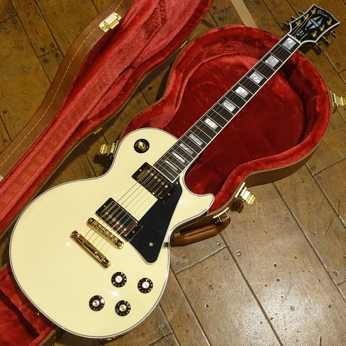 Gibson Les Paul Custom 70s / Butter Cream（新品/送料無料）【楽器