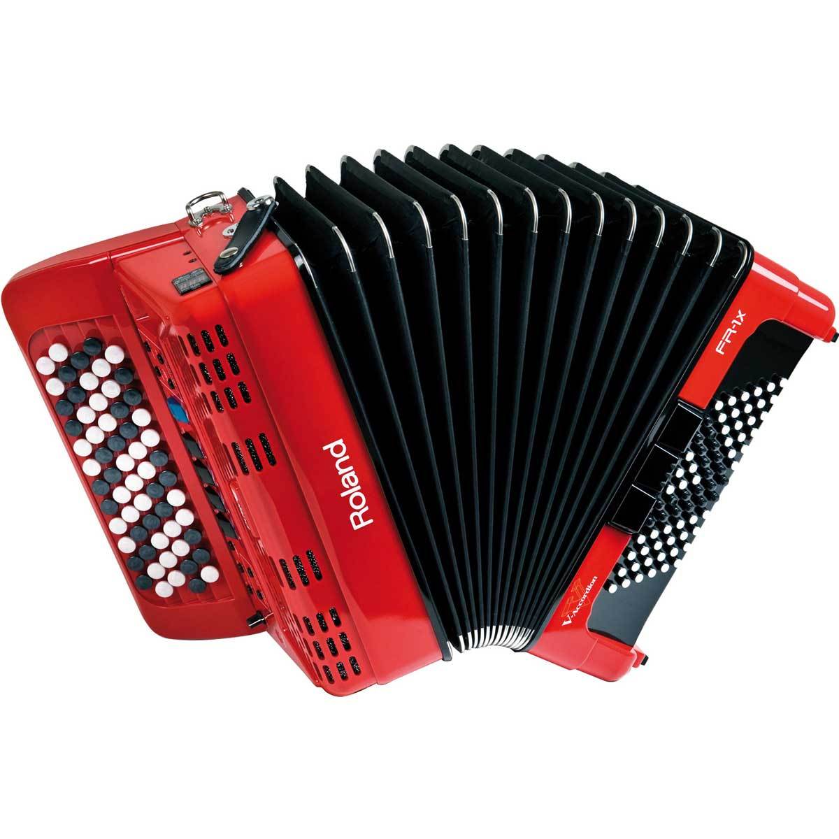 Roland V-Accordion FR-1XB RD レッド Ｖアコーディオン ボタン鍵盤